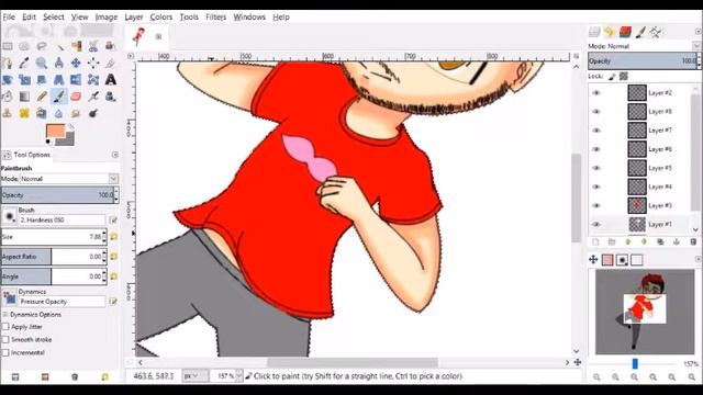 Markiplier Chibi W Gimp 2.8