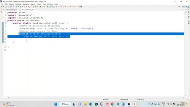 Full Stack Java Developer Course | Session - 24|Lambda Expressions|Functional Interfaces|Stream API