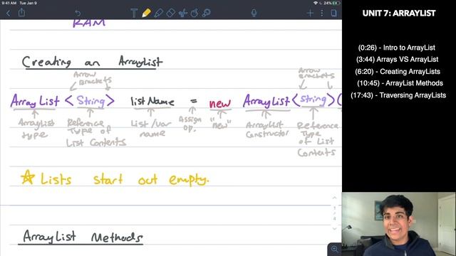 APCS Unit 7 (Part 1): ArrayList In-Depth Review and Practice Test | AP Computer Science A смотреть онлайн