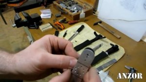 Завершаю НОЖНЫ для ножа по мотивам НР-40: РЕМЕШОК И ПОДВЕС