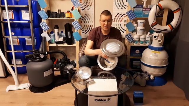 Светильник бассейна из нержавейки 300Вт на 12В - прожектор подводный, подсветка воды, фонарь смотреть онлайн