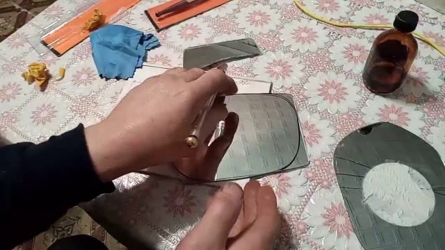 Ремонт наружного зеркала.Тойота надия.