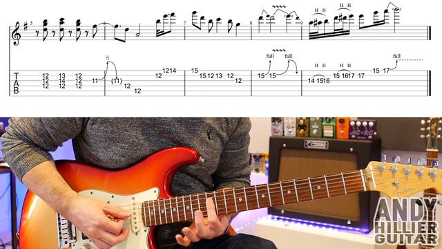 How to play Livin' On A Prayer Guitar Solo Tutorial смотреть онлайн