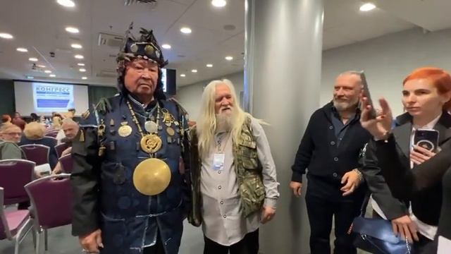 Пожелание от волшебника шаману Чукотки 26 ноября на конгрессе целителей. смотреть онлайн