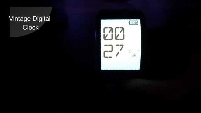 Samsung Gear S -- Vintage Digital Clock (FREE) смотреть онлайн