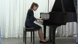 И.С. Бах. Инвенция h-moll. Ребиков "Осенние листья". Мошковский. Этюд.
