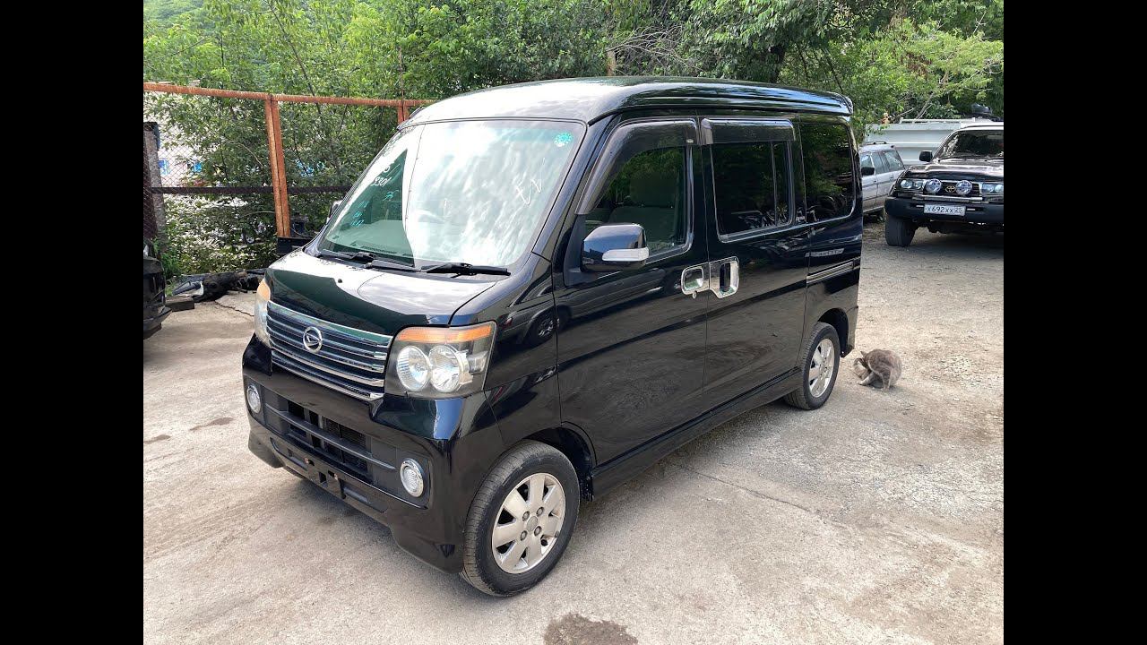 Обзор Daihatsu Atrai custom turbo RS limited 4WD! смотреть онлайн