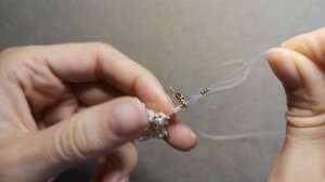 Серьги из бисера и стекляруса мастер-класс по бисероплетению. Beaded earrings tutorial.