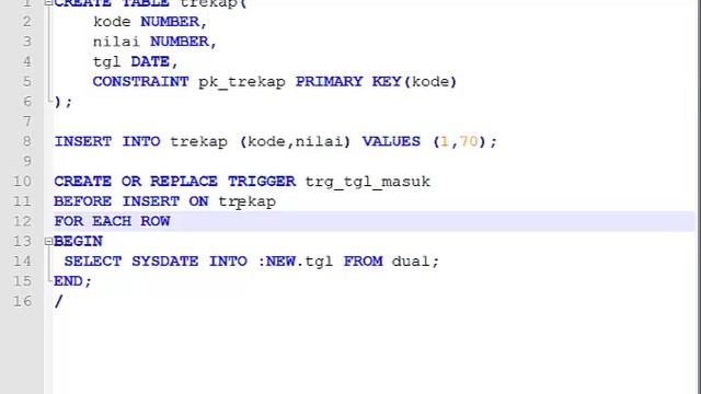 Membuat Trigger untuk Mencatat Tanggal Input Data Secara Otomatis смотреть онлайн