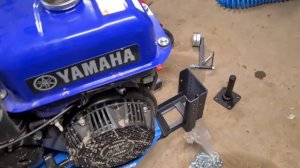 Ставлю подъёмные механизм для Косы на мотоблок НЕВА .#мотоблокнева #коса