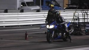 Suzuki SV 1000 s 1/4 mile Drag 11.8 @ 116.9 mph Run 7