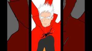 Нарисовал Наруто в режиме бариона / как научиться рисовать Аниме персонажей