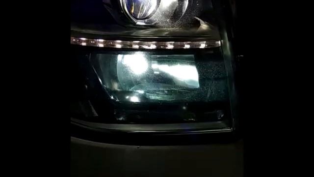 Установка ксенона в противотуманные фары Chevrolet Tahoe 2017 смотреть онлайн