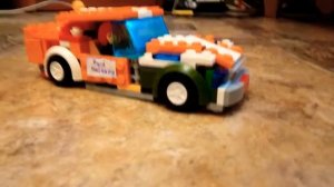 Я сделал форд мустанг из лего и сигвэй из картона.