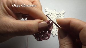 3D СНЕЖИНКА КРЮЧКОМ МК по вязанию снежинки