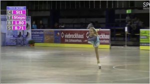 Semenova cadet FP Europe Championship 2019/ Семёнова, Чемпионат Европы 2019 по фигурному катанию