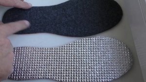 Как правильно стелить стельки с фольгой