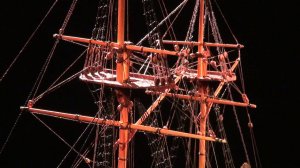 Бомбардирский кеч. Масштаб 1:100. Автор Миляшкин Г. В.