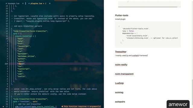 Build NeoVim development environment using warp terminal and lazyVim