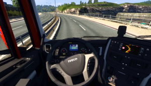 Рейс Познань - Росток в VR шлеме в Euro Truck Simulator 2.