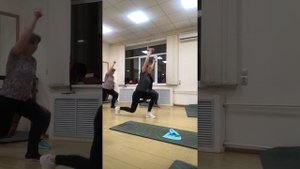 Тренировка Табата с гантелями и без!