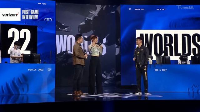 BEST GAME LOL WORLDS 2022 , GAM LEVI INTERVIEW AFTER WIN OVER TES , GROUP STAGE DAY 7 смотреть онлайн