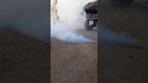 Чистка глушителя 2Т скутера