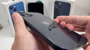 iPhone 13 Blue vs Midnight Color Comparison