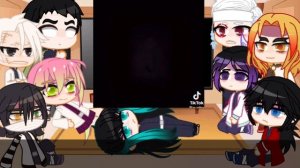 Hashiras react to Denji | Chainsaw man | KNY | gacha club