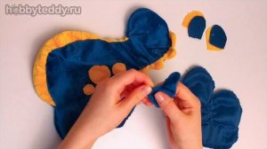 МК ШЬЕМ игрушку ДИНОЗАВРИКА ИЗ ПЛЮША|HOW to SEW a DINOSAUR?