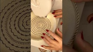 Шитьё из шнура в технике зигзаг ??