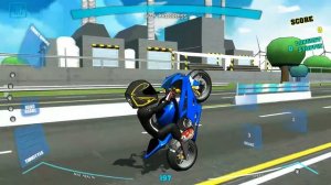 Stunt Bike Freestyle | longest wheelie Part #1 | Android-iOS Gameplay