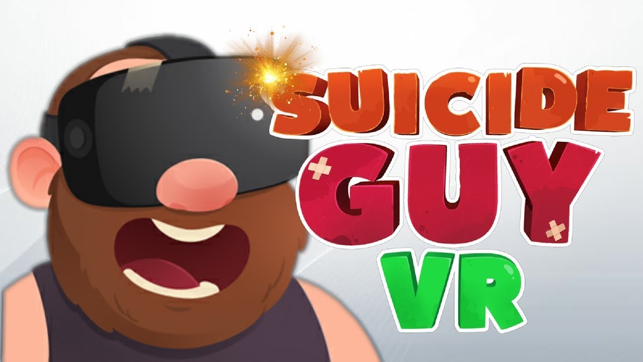 Suicide Guy VR. Смешно,страшно.странно. Прохождение. Уровни 1-6.Часть#1