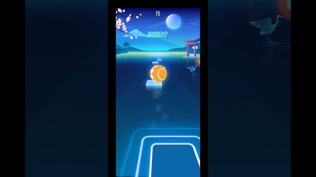 TILES HOP.  ПРЫГАЮЩИЙ ШАРИК. ИГРА НА ТЕЛЕФОНЕ.