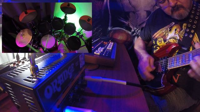 Orange Micro Dark Recorded Into Tascam Model 16 - Sloppy Joe Mix смотреть онлайн