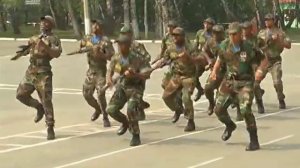 Курсанты ЧВВАКУША на вручении погонов исполнили национальный африканский танец. ВИДЕО