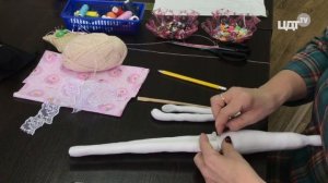 Мастер-класс по изготовлению куклы "Тильда" часть 1