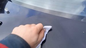 Полировка лансера дома, полироль и тряпка (часть 1)