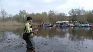 Мормышинг весной. Ловля крупной красноперки на мормышку. Полный садок красноперки не сходя с места.