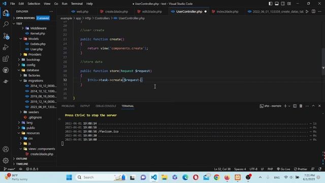 Crud application Laravel 10 Laravel framework Sinhala php