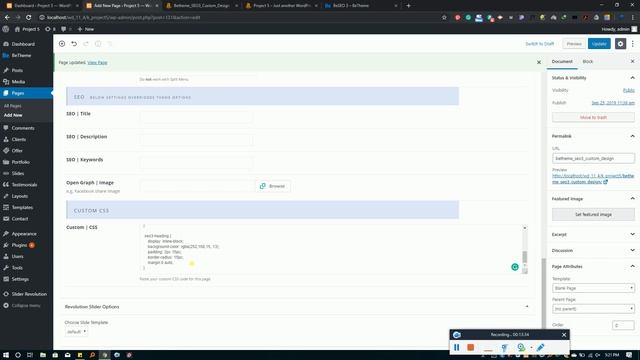 Kashish - BeTheme Muffin Builder Plugin ( Replica of any website ) Tutorial in HINDI ( TechStack )
