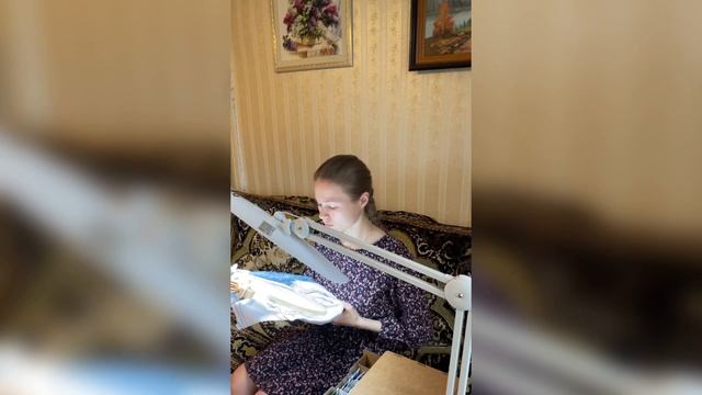 30. Вышивка крестиком/ Рабочая зарисовка