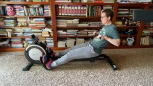 Merach Q1 magnetron rowing machine demo