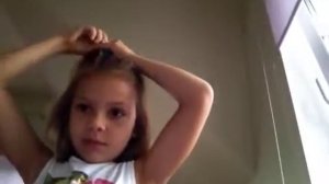 Простая прическа часть первая