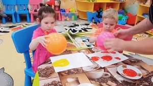 Павловский тракт (младшая группа). Рисование воздушными шариками