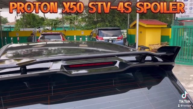PROTON X50 OEM STV-4S REAR SPOILER ( READY STOCK IN MALAYSIA ) PLUG N PLAY NO DRILL смотреть онлайн