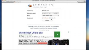 Using Postimage.org to upload multiple photos