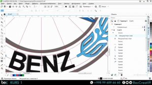 CorelDRAW2020 (VIDEO DARSLIK) - 24-dars Mercedes benz 2-qism