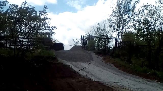 Делаем заезд на уклоне 8