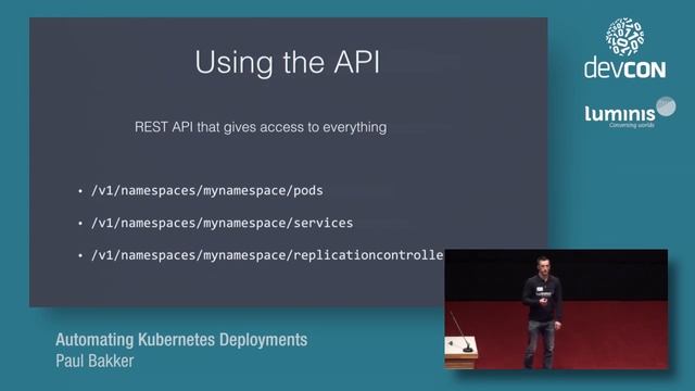 Automating Kubernetes Deployments - Paul Bakker [DevCon 2016]